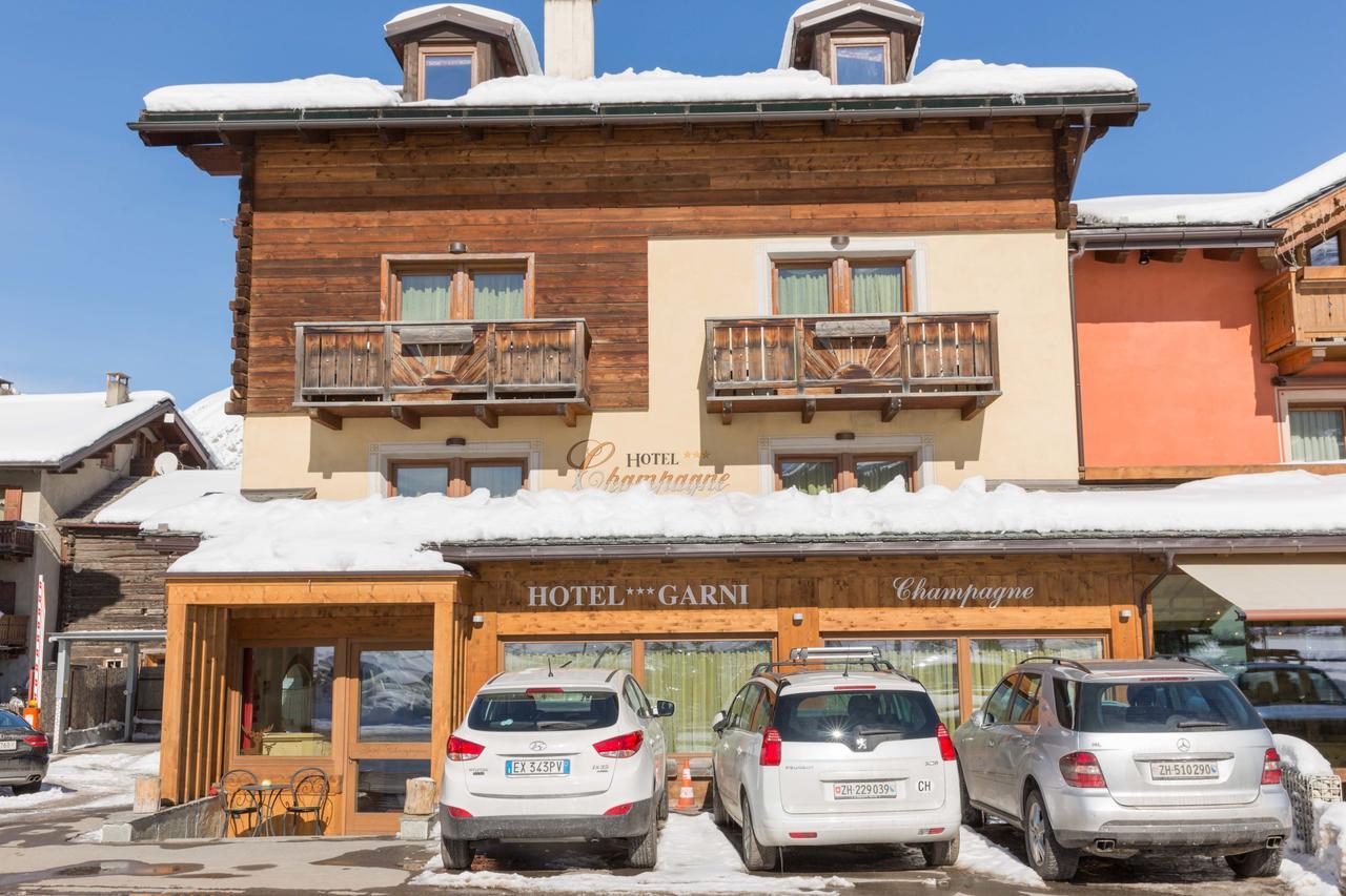 Hotel Champagne Livigno Bagian luar foto
